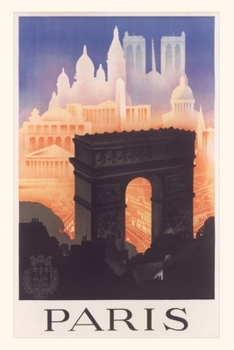 Paperback Vintage Journal Arc de Triomphe Book