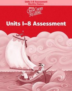 Paperback Open Court Reading - Unit Assessment Blackline Masters - Units 1-8 - Grade K Book