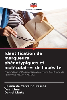 Paperback Identification de marqueurs phénotypiques et moléculaires de l'obésité [French] Book