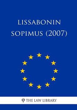 Paperback Lissabonin Sopimus (2007) [Finnish] Book