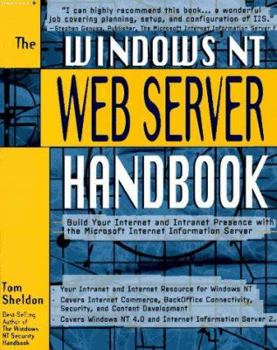 Paperback The Windows NT Web Server Handbook Book