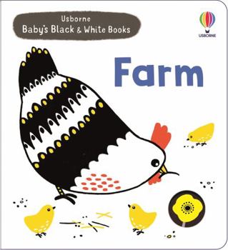 Board book Baby's Black and White Books Farm Book
