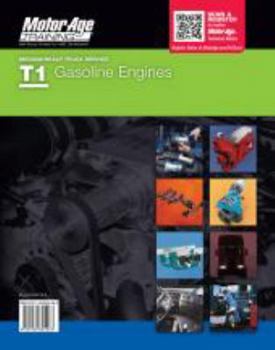 Paperback ASE Certification Test Prep: T1 Truck Gasoline Engines (Motor Age Training) Book