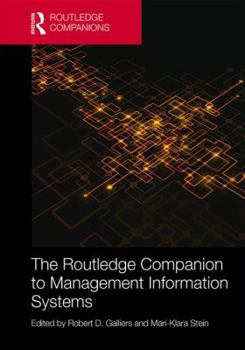 Hardcover The Routledge Companion to Management Information Systems Book