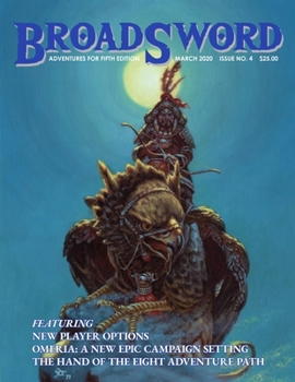 Paperback BroadSword Monthly #4: Adventures for Fifth Edition Book