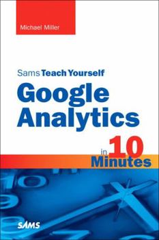 Paperback Sams Teach Yourself Google Analytics in 10 Minutes Book