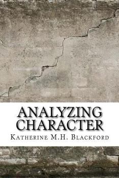 Paperback Analyzing Character Book