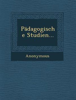 Paperback Padagogische Studien... [German] Book