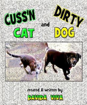 Paperback Cuss'n Cat and Dirty Dog Book