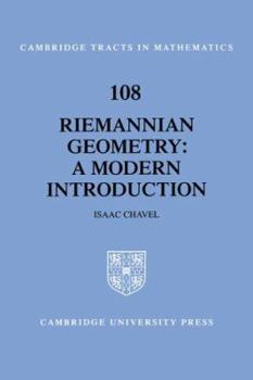 Paperback Riemannian Geometry: A Modern Introduction Book