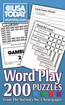 Paperback USA Today Word Play: 200 Puzzles from the Nation's No. 1 Newspaper Book