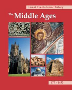 Hardcover Great Events from History: The Middle Ages: Print Purchase Includes Free Online Access [With Free Web Access] Book