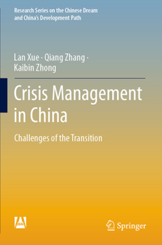 Paperback Crisis Management in China: Challenges of the Transition Book