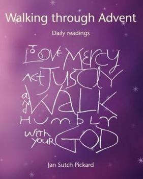 Paperback Walking Through Advent: Daily Readings Book