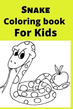 Snake Coloring book For Kids