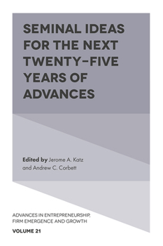 Hardcover Seminal Ideas for the Next Twenty-Five Years of Advances Book