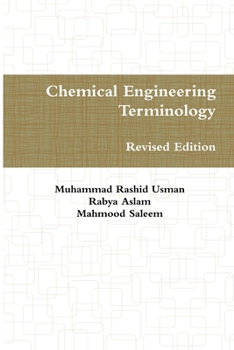 Paperback Chemical Engineering Terminology Book