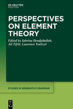 Hardcover Perspectives on Element Theory Book