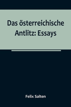 Paperback Das österreichische Antlitz: Essays [German] Book