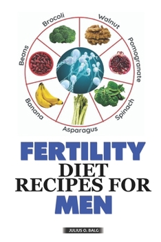 Paperback Fertility Diet Recipes for Men Book