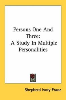 Paperback Persons One And Three: A Study In Multiple Personalities Book