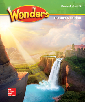 Spiral-bound Wonders Teacher's Edition Unit 5 Grade 4 Book