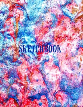 Sketchbook: Notebook for Sketching, Doodling, Painting, Drawing or Writing 8.5 x 11 100 Pages, 8.5 x 11 (Pretty Cute Abstract Cover Vol. 79) (Jolly Pockets Sketchbooks)