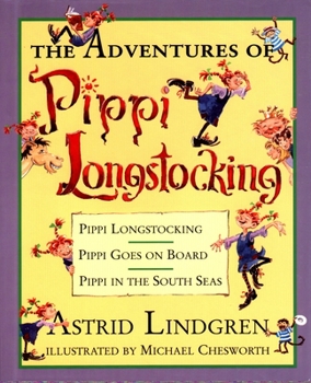 Hardcover The Adventures of Pippi Longstocking Book
