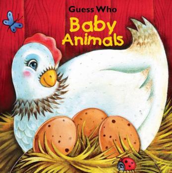 Hardcover Guess Who Baby Animals Book