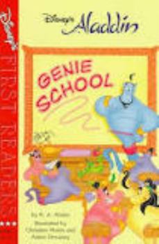 Hardcover Genie School First Reader Level 3 Disney Aladdin (Disney's, Level 3) Book