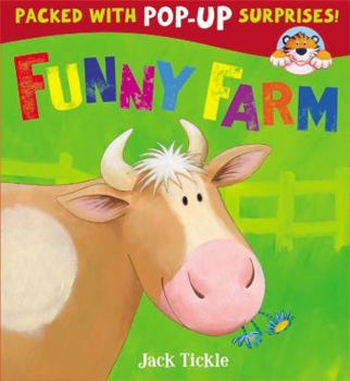 Hardcover Funny Farm (Peek-a-boo Pop-ups) Book