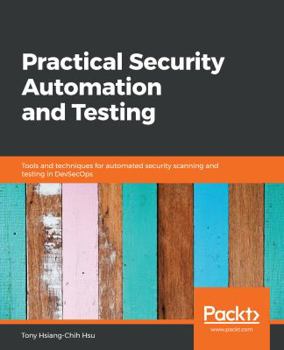 Paperback Practical Security Automation Book