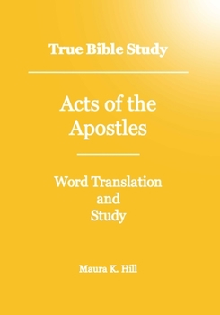 Paperback True Bible Study - Acts Of The Apostles Book