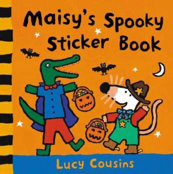 Hardcover Maisy's Spooky Sticker Book