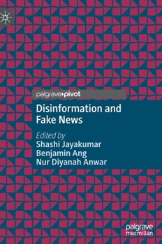 Hardcover Disinformation and Fake News Book
