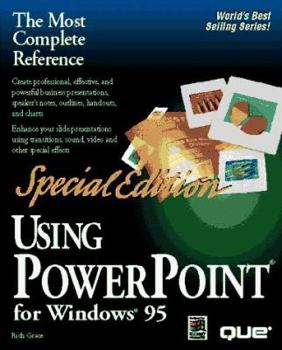 Paperback Using PowerPoint for Windows 95 Book