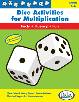 Paperback Dice Activities for Multiplication Book