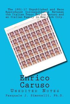 Paperback Enrico Caruso Unedited Notes: Unedited Notes Book