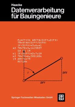 Paperback Datenverarbeitung Für Bauingenieure [German] Book