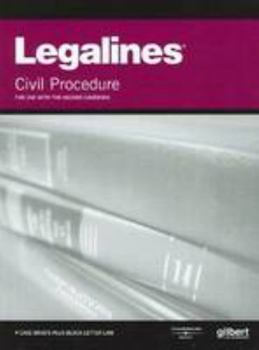 Hardcover Legalines on Civil Procedure, 10th, Keyed to Hazard Book