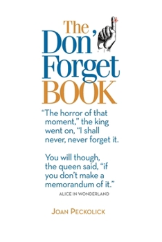 Paperback The Don't Forget Book