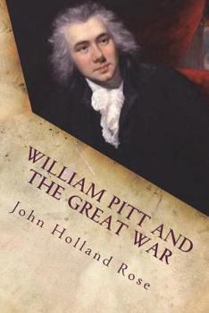 Paperback William Pitt and the Great War Book