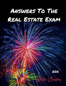 Paperback Answers to the Real Estate Exam: Real Estate Training Institute Book