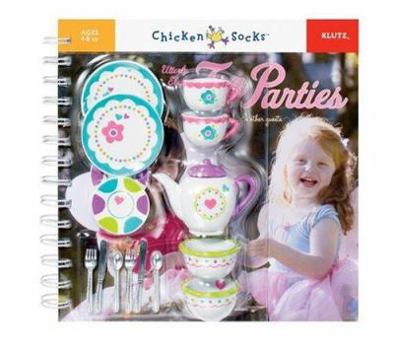 Hardcover Utterly Elegant Tea Parties: For Dolls, Daddies, & Other Guests [With Mini-Tea Set-Cups, Saucers, Plates, Silverware, Po and Punch-Out Place Mats, Pla Book