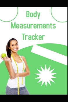 Paperback Body Measurements Tracker Book