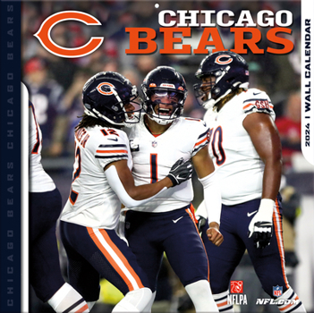 Calendar Chicago Bears 2024 12x12 Team Wall Calendar Book
