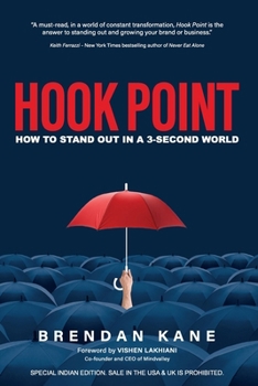 Paperback Hook Point: How To Stand Out In A 3-Second World (English) Book