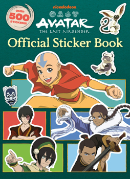 Paperback Avatar: The Last Airbender Official Sticker Book