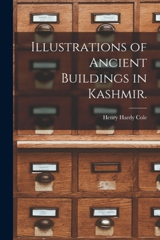 Paperback Illustrations of Ancient Buildings in Kashmir. Book