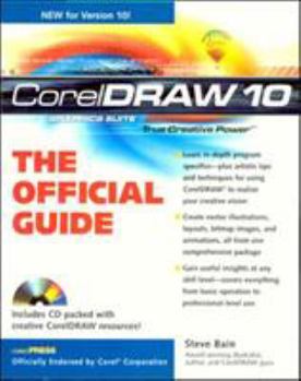 Paperback CorelDRAW 10: The Official Guide [With CDROM] Book